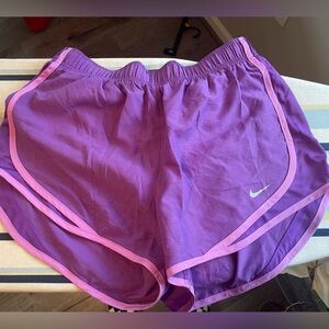 Women’s Nike running shorts.